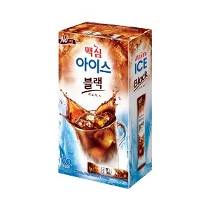 맥심 아이스 블랙 커피믹스 100T