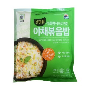 사조 대림 가마솥 야채 볶음밥 180g