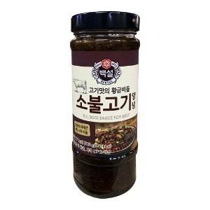 CJ제일제당 백설 소불고기 양념 500g