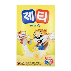 동서식품 제티 바나나맛 20T