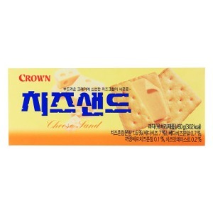 크라운 치즈샌드 60g x24개(1박스)