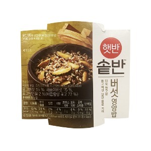 CJ 햇반솥반 버섯영양밥 200g