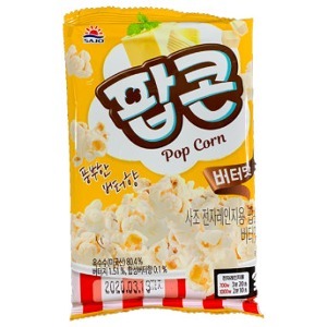 사조 로하이 팝콘 달콤한맛 80g x12개